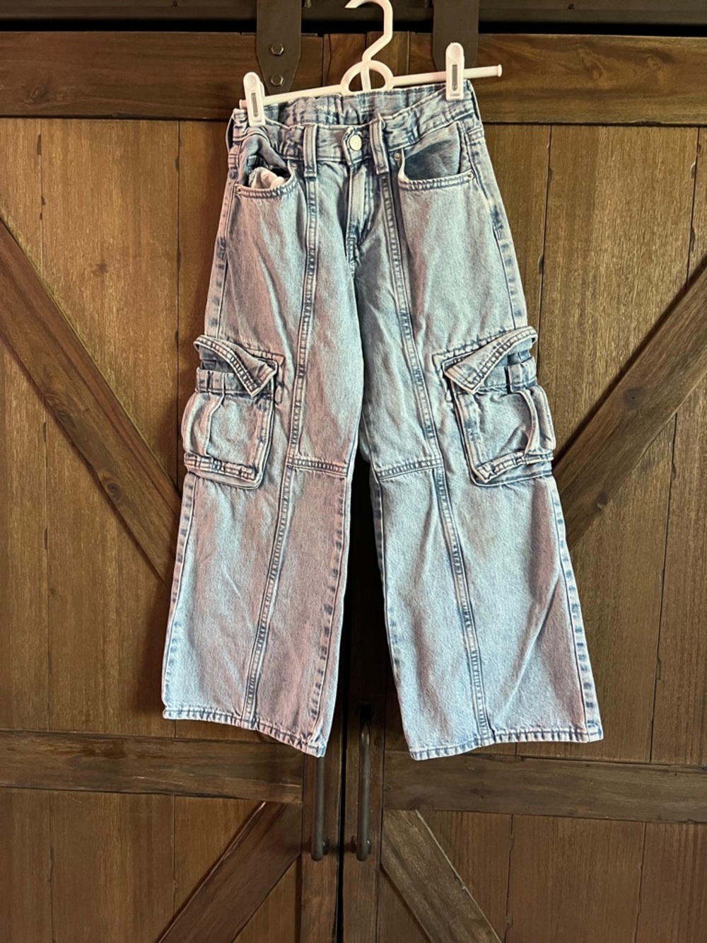 Old Navy High-Rise Baggy Cargo Jeans for Kids